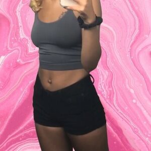 Black shorts